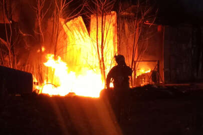 Bursa'da büyük yangın! 