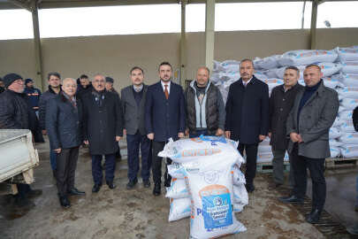 Bursa Kestel Belediyesi’nden hayvan üreticisine destek