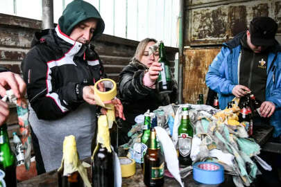 Ukrayna Savunma Bakanlığı'ndan molotof kokteyli tarifi
