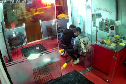 Yediler içtiler sonra da hesabı ödemeden kaçtılar!