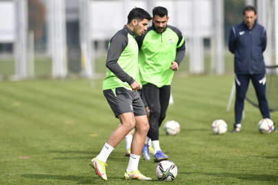 Bursaspor şut çalıştı