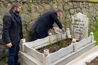 Bursa AK Parti Osmangazi İlçe Başkanı Ufuk Cömez merhum başkanı unutmadı