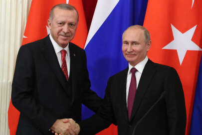 Cumhurbaşkanı Erdoğan ile Rusya Devlet Başkanı Putin görüştü