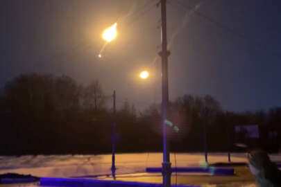 Harkov'da Rus savaş uçağı düşürüldü!