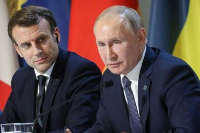 Putin, Fransa Cumhurbaşkanı Macron ile görüştü