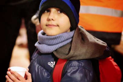 11 yaşındaki Ukraynalı çocuk sınırı tek başına geçti