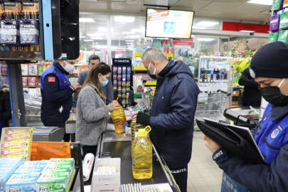 Bursa'da sıvı yağ denetimi