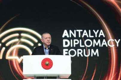 Cumhurbaşkanı Erdoğan Antalya Diplomasi Forumu'nda konuştu