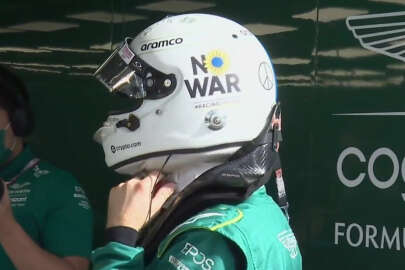 Sebastian Vettel'in kaskı tartışmalara neden oldu