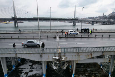 Unkapanı köprüsü yeniden trafiğe açıldı