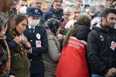 Şehit polis son yolculuğuna uğurlandı