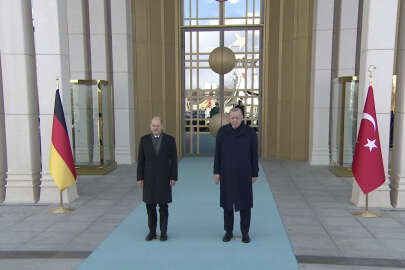 Almanya Şansölyesi Olaf Scholz Türkiye'de