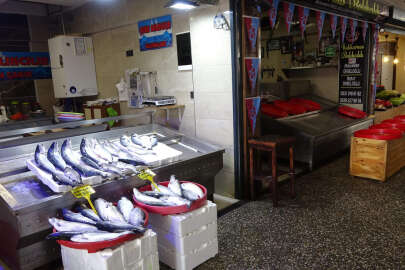 Kar ve soğuk hava balık tezgâhlarını vurdu 