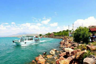 Van Gölü uzaydan nasıl görünüyor?  Astronot ve kozmonotların ilgi odağı... 