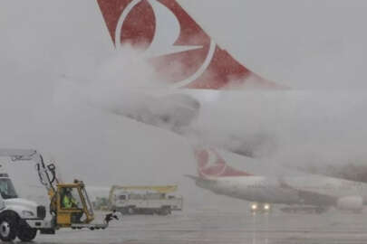 THY, olumsuz hava nedeniyle bazı seferleri iptal etti