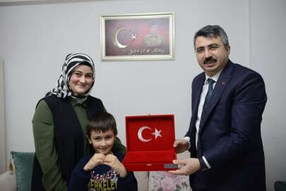Yıldırım’da şehit aileleri unutulmadı