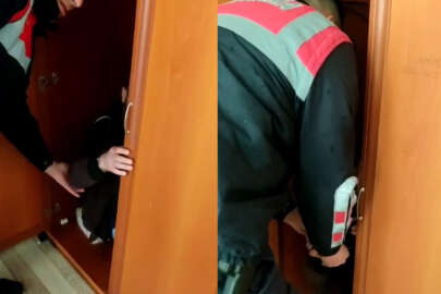 Dolaba saklandı ama jandarmadan kaçamadı