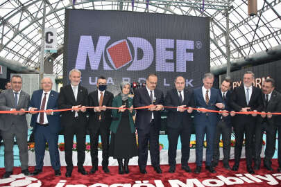 Bursa'da MODEF 2022 46. Uluslararası İnegöl Mobilya Fuarı açıldı