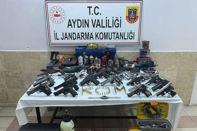 Aydın’da operasyon düzenlenen evden çıkanlar şaşırttı