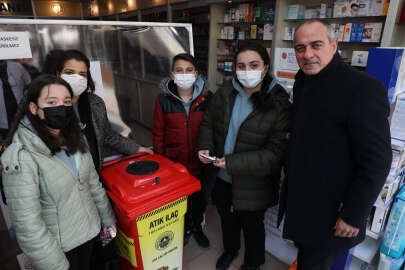 Bursa Gemlik’te atık ilaç seferberliği