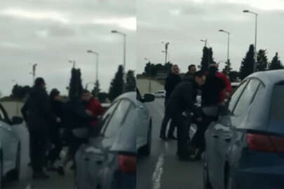 Yine yol verme tartışması yine kavga!