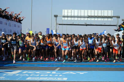 İstanbul Yarı Maratonu başladı