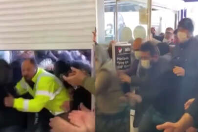 İndirim izdihamı: Birbirlerini ezdiler!