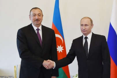 İlham Aliyev ile Vladimir Putin görüştü