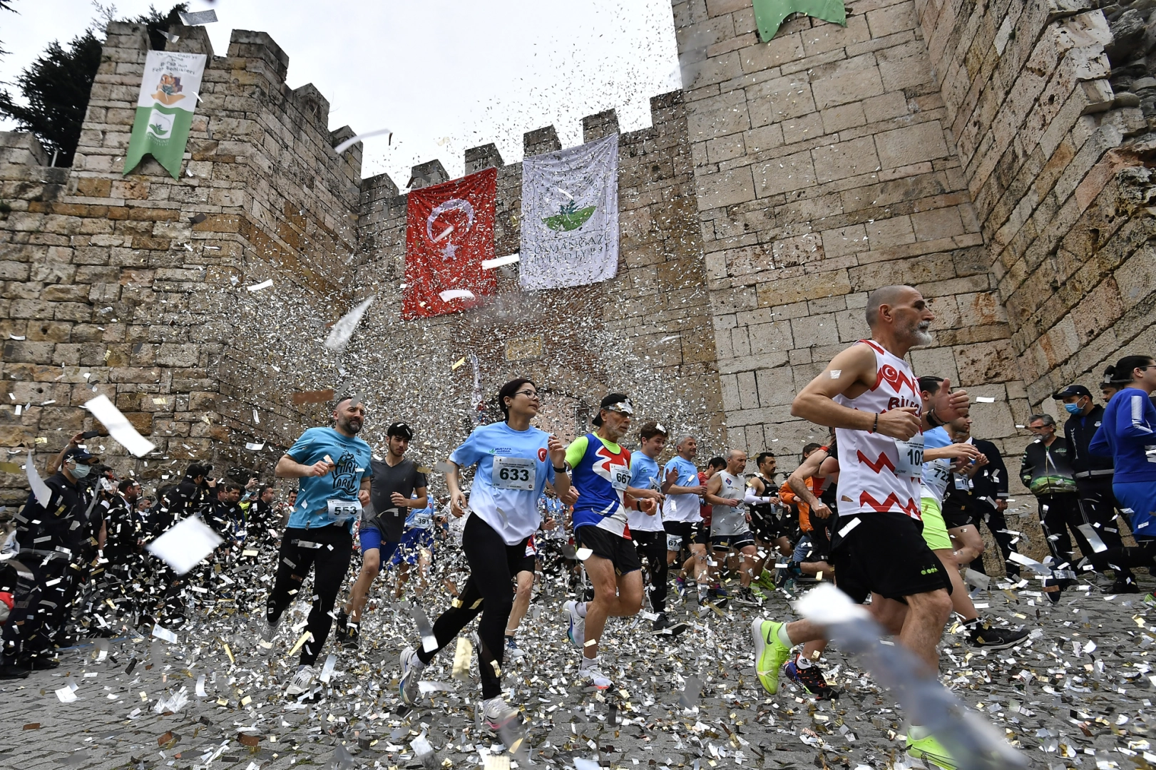 Bursa Osmangazi’de ‘Tarihi’ Koşu