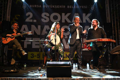 Bursa'da sokak sanatçılarından muhteşem final