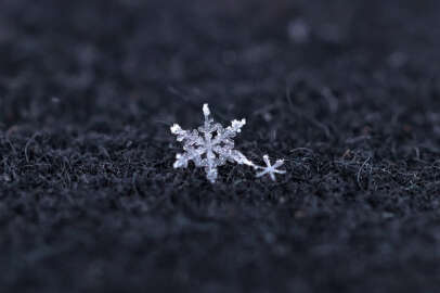 Kar kristallerinin büyüleyici fotoğrafları