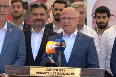 Bursa'da AK Parti tüm teşkilatlarıyla Mudanya’da