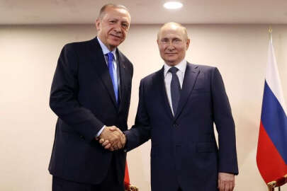 Cumhurbaşkanı Erdoğan ve Putin bir araya geldi