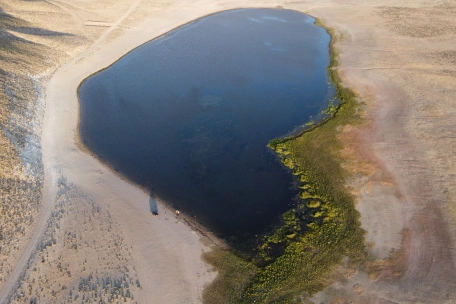 Kalp Gölü'nden hayranlık uyandıran görüntüler