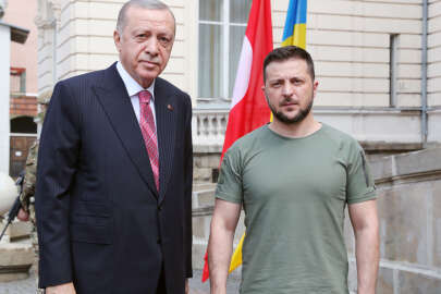 Cumhurbaşkanı Erdoğan, Lviv'de Zelenskiy ile görüştü