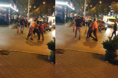 Bursa'da çorbacıda yan bakma kavgası sokağa taştı