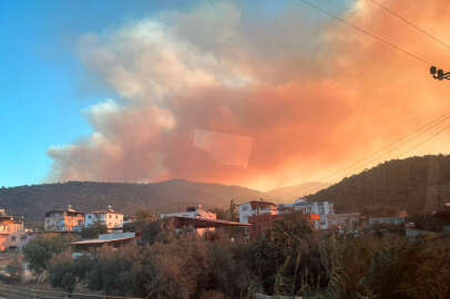 Mersin'de orman yangını!