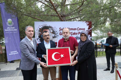 Bursa İnegöl'de şehit Gökhan Çakır Parkı törenle açıldı