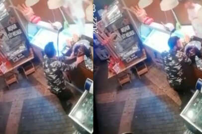 Bursa'da müşteri kılığındaki hırsız kameraya yakalandı