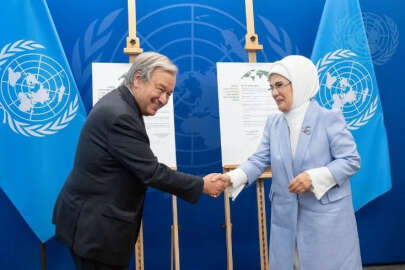 BM Genel Sekreteri Guterres'ten Emine Erdoğan'a sıfır atık teşekkürü