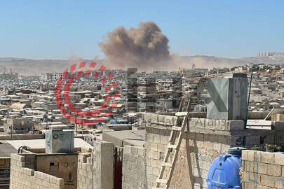 Mülteci kampına hava saldırısı: 8 yaralı