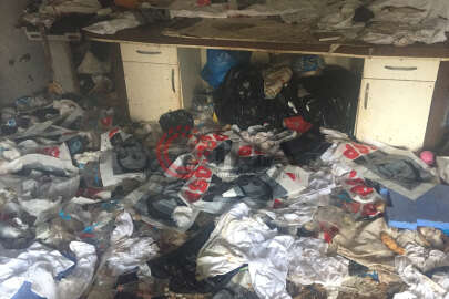 Çöp evden çıkanlar şok etti!