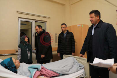 Depremden etkilenen vatandaşlar hastaneye kaldırıldı