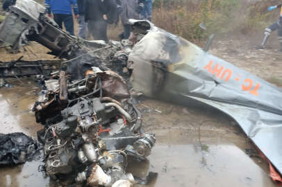 Bursa'da tek motorlu uçak düştü, Vali Canbolat duyurdu: 2 ölü!