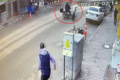 Bursa'da motosiklet yaşlı adama çarptı