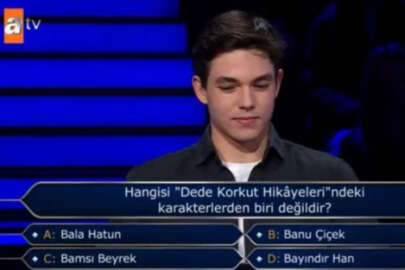 1 milyonluk soru açıldı! İşte Kim Milyoner Olmak İsterdeki 1 milyon liralık soru ve cevabı