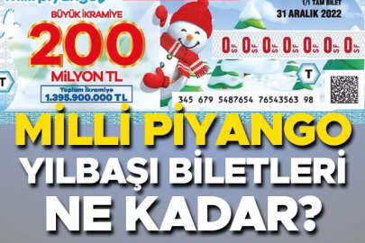 2023 Milli Piyango yılbaşı büyük ikramiyesi ne kadar, kaç TL? Biletler satışta…