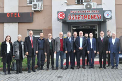 Mustafakemalpaşa Cumhuriyet Savcısı veda etti