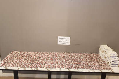 Şüpheli araçtan 2 bin 744 adet uyuşturucu hap ele geçirildi