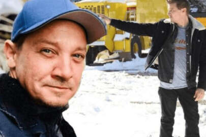 Jeremy Renner, hastaneden fotoğraf paylaştı